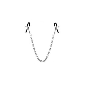 Chaîne pinces à seins 45cm embouts de protection 